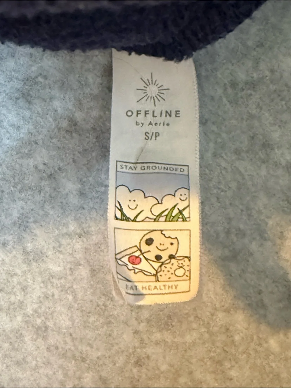 Men's Navy Crewneck Sweatshirt - Classic Pullover